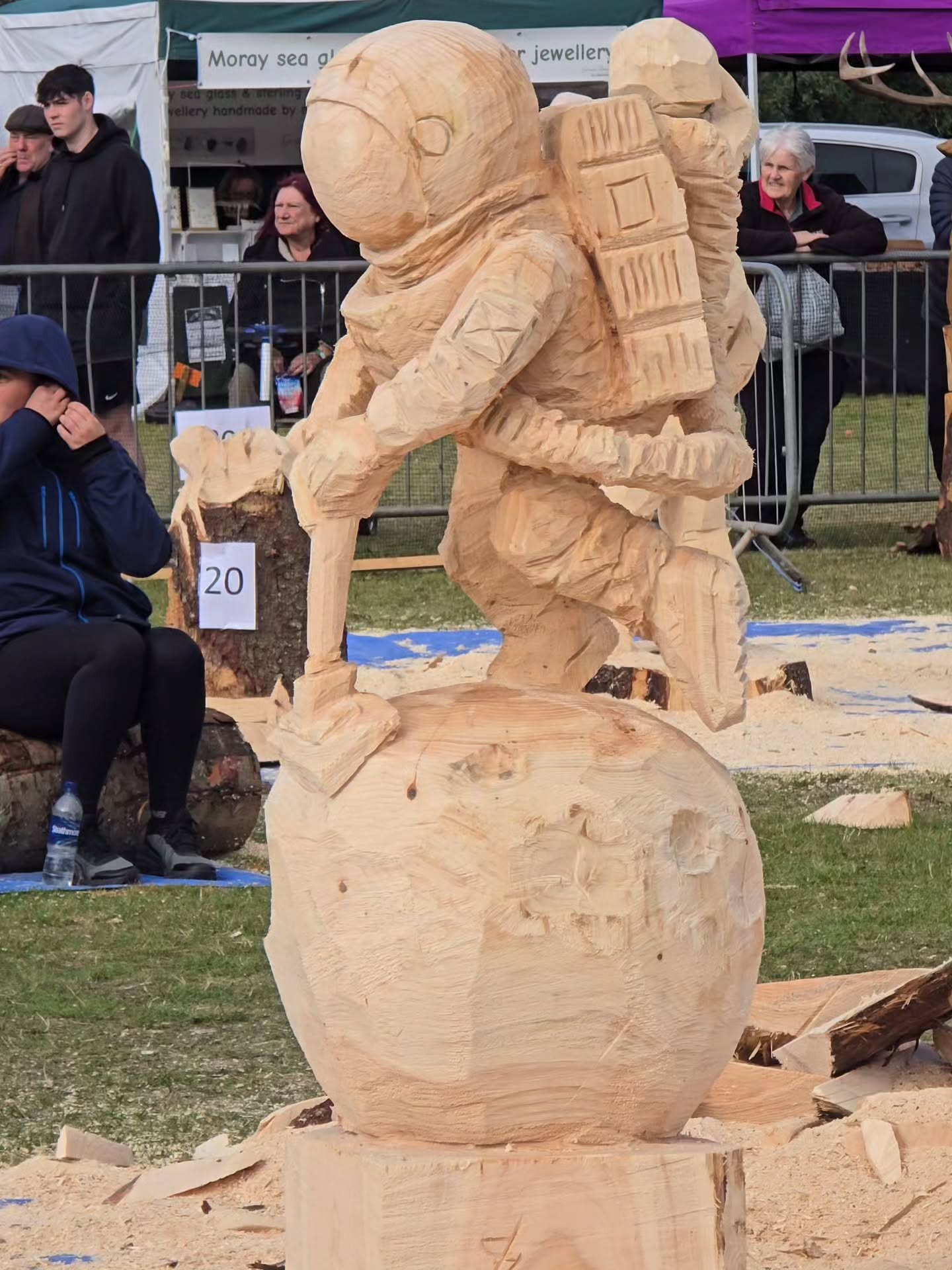 A selection of shots of the various carvings, both from the main and the quick carve during an afternoon at @carve_carrbridge.   
